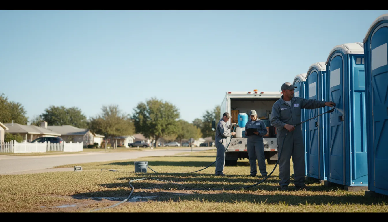 Long-Term Portable Toilet Rental in Wakefield, VA near me